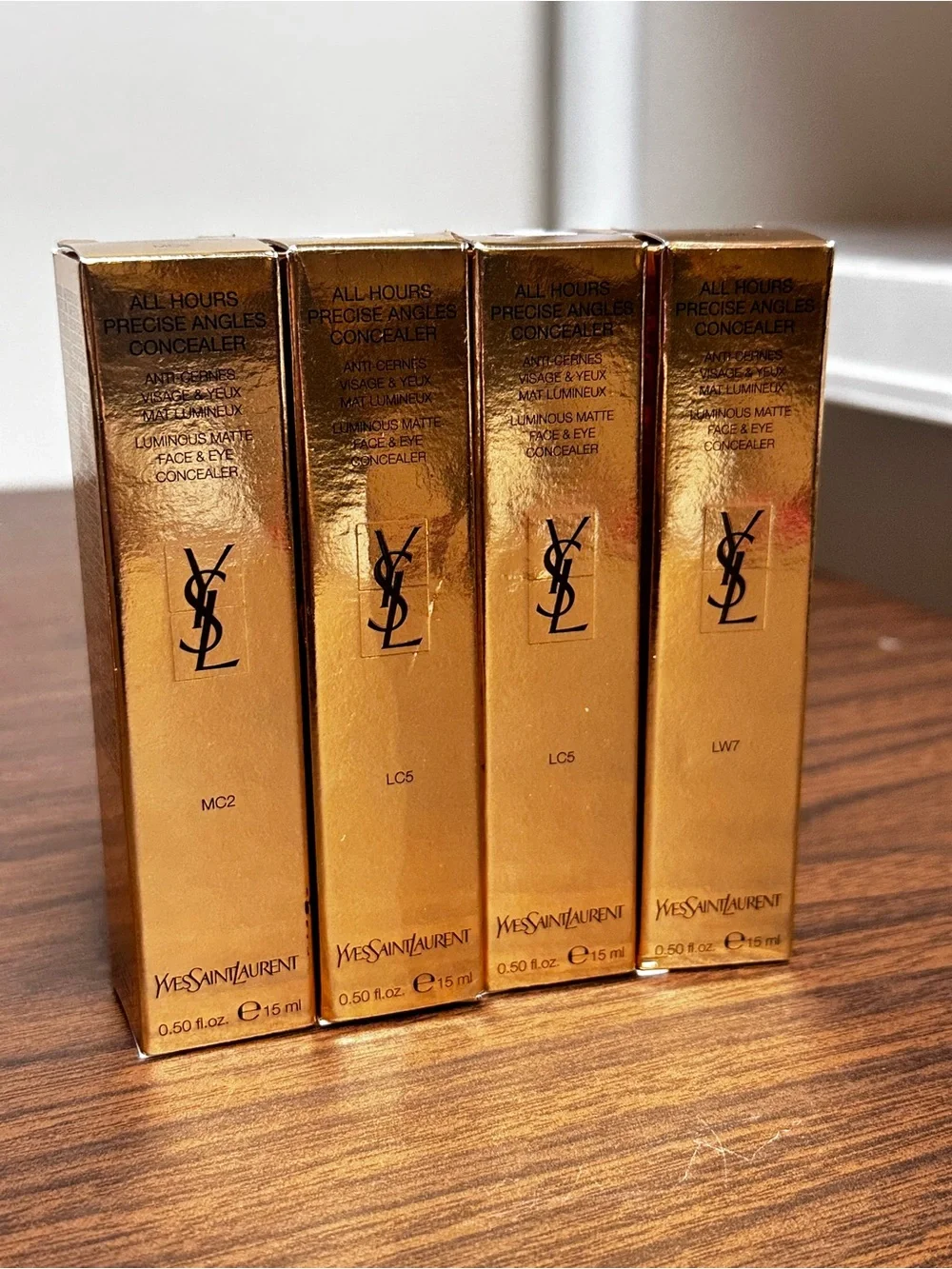 Yves Saint Laurent All Hours Precise Angles Concealer - Gold Packaging